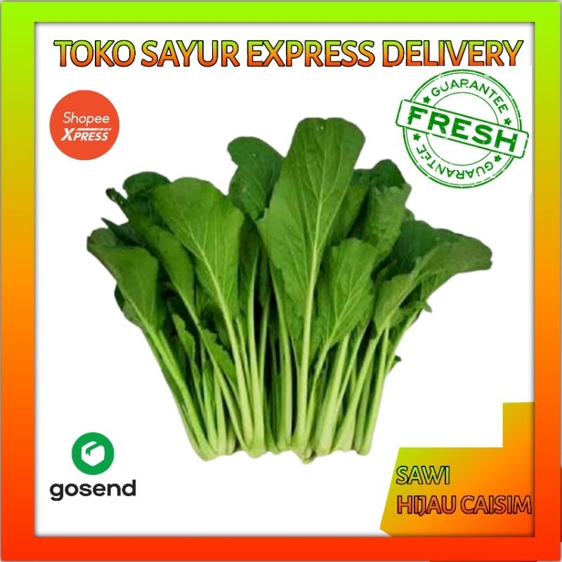 

Sawi Hujau Caisim / Sawi Manis Segar - Sayur Fresh Palembang