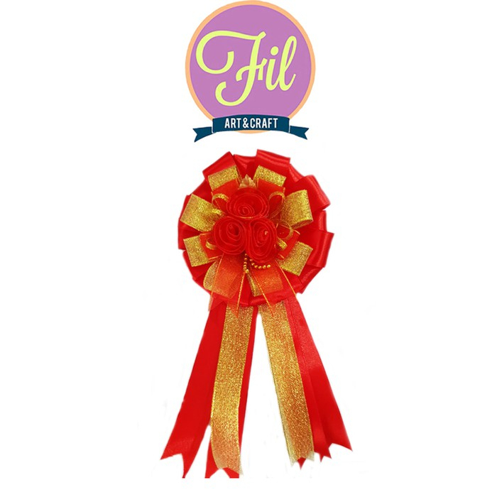 Pita Peresmian / Gunting Pita / Pita Kado Gold / Pita Kado Merah