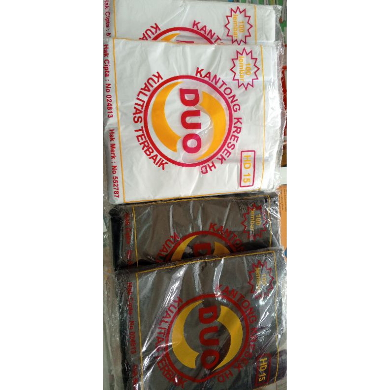 Kantong kresek HD DUO | kantong kresek | kantong plastik kresek