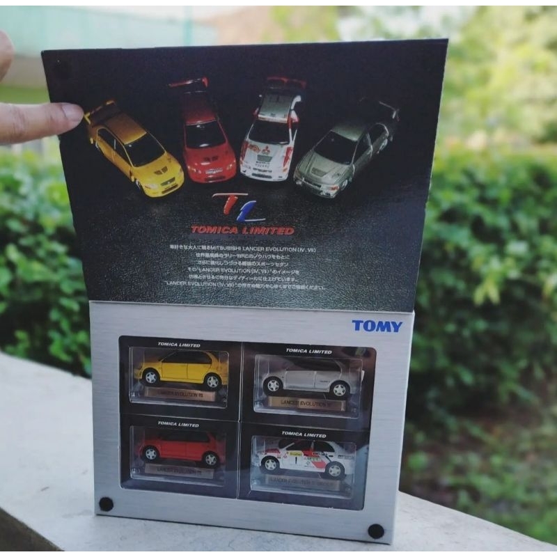 tomica limited Lancer evolution pack
