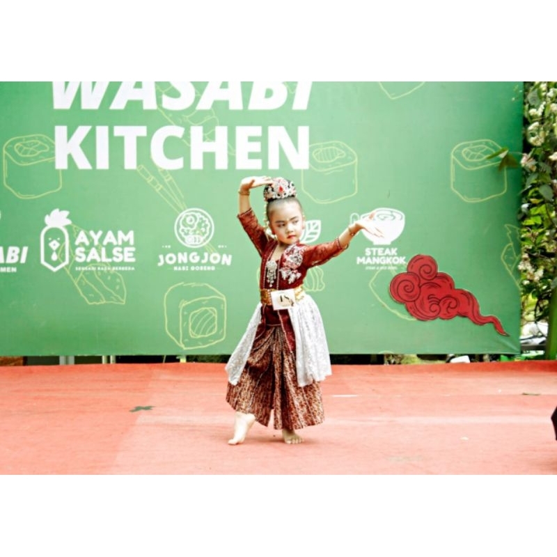 kostum jaipong anak baju penari kebaya mewah anak