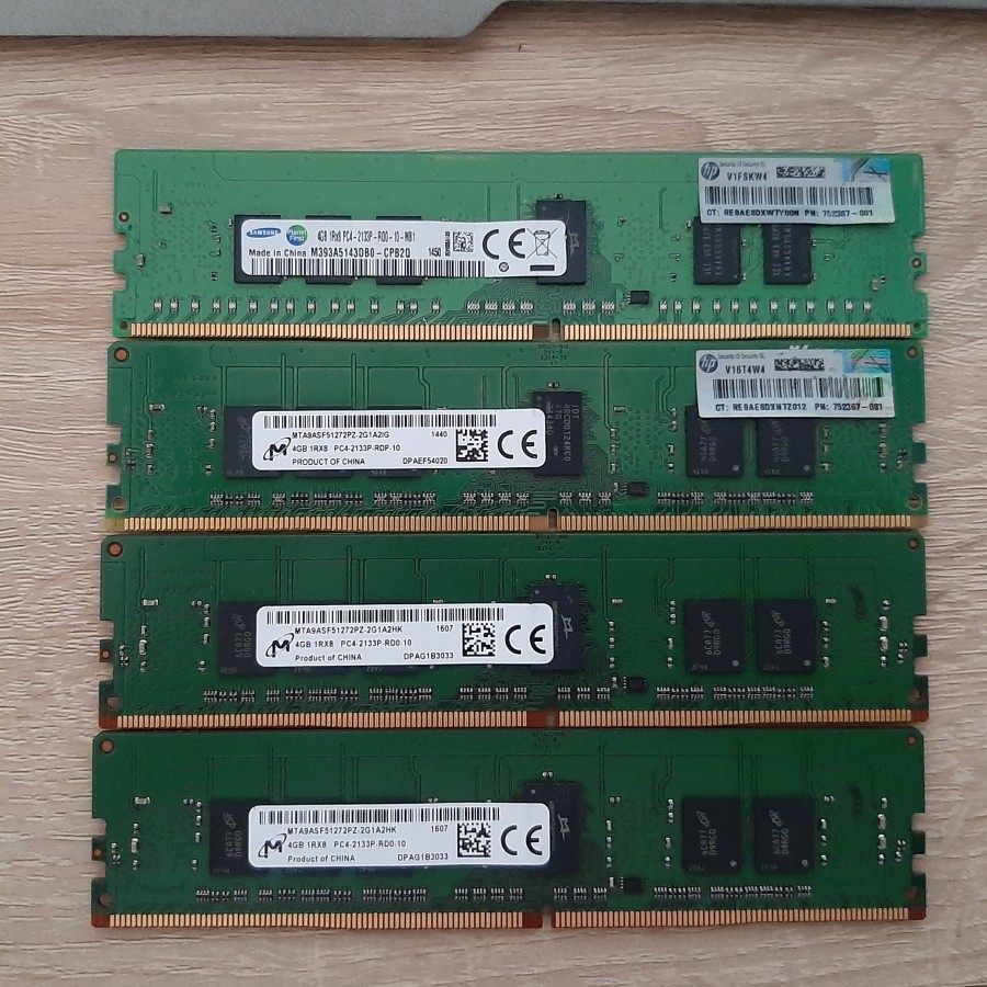 MEMORY RAM 4GB 1RX8 PC4 2133P