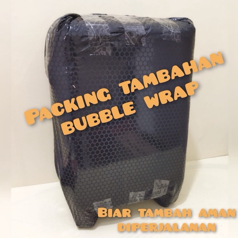 

PACKINGAN TAMBAHAN DUS + BUBBLE WRAP MENGHINDARI BARANG RUSAK / PECAH