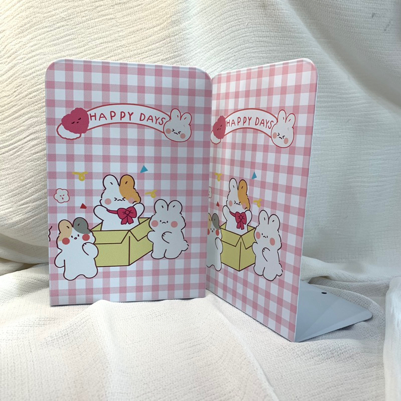 Stand Book Besi Motif