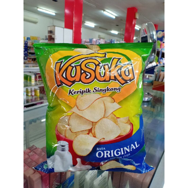 

Kusuka Keripik Singkong Cassava Chips 180gr