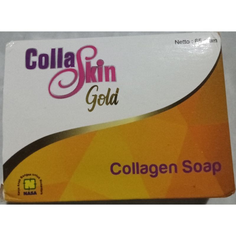 colla skin gold soap nasa(65gr)