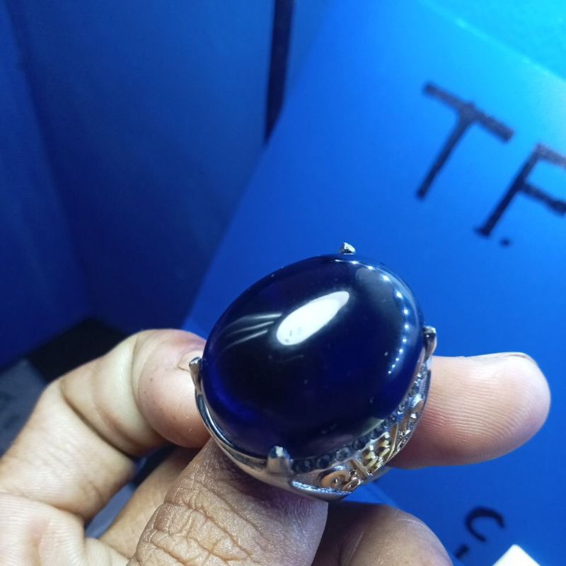 batu cincin kecubung wulung