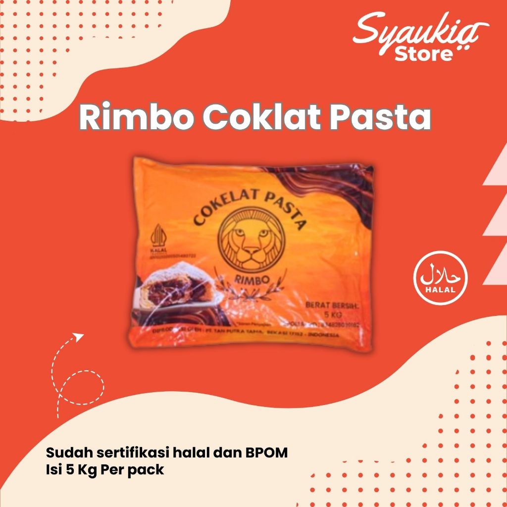 

Rimbo Coklat Pasta 5 Kg Cokelat Isian dan Olesan Syaukia Store