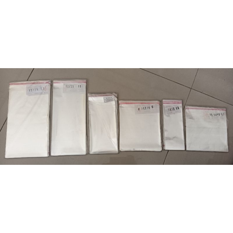 

plastik opp 15,5 x 13,5