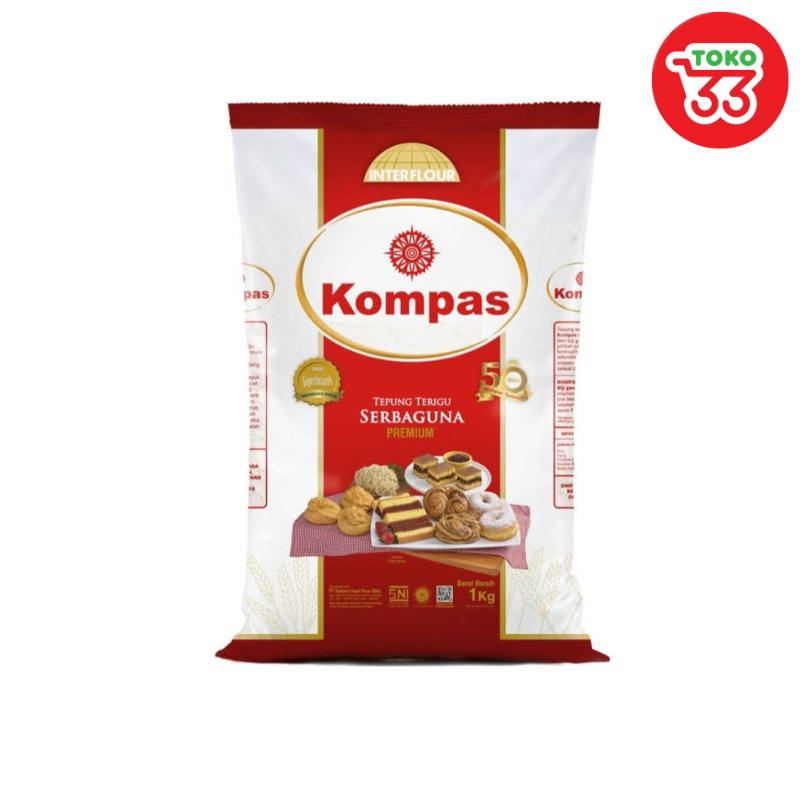 

Terigu Kompas 1kg