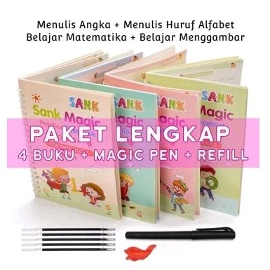 

SANK MAGIC BOOK SET 4 BUKU