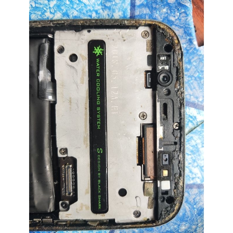 mesin black shark 1 matot