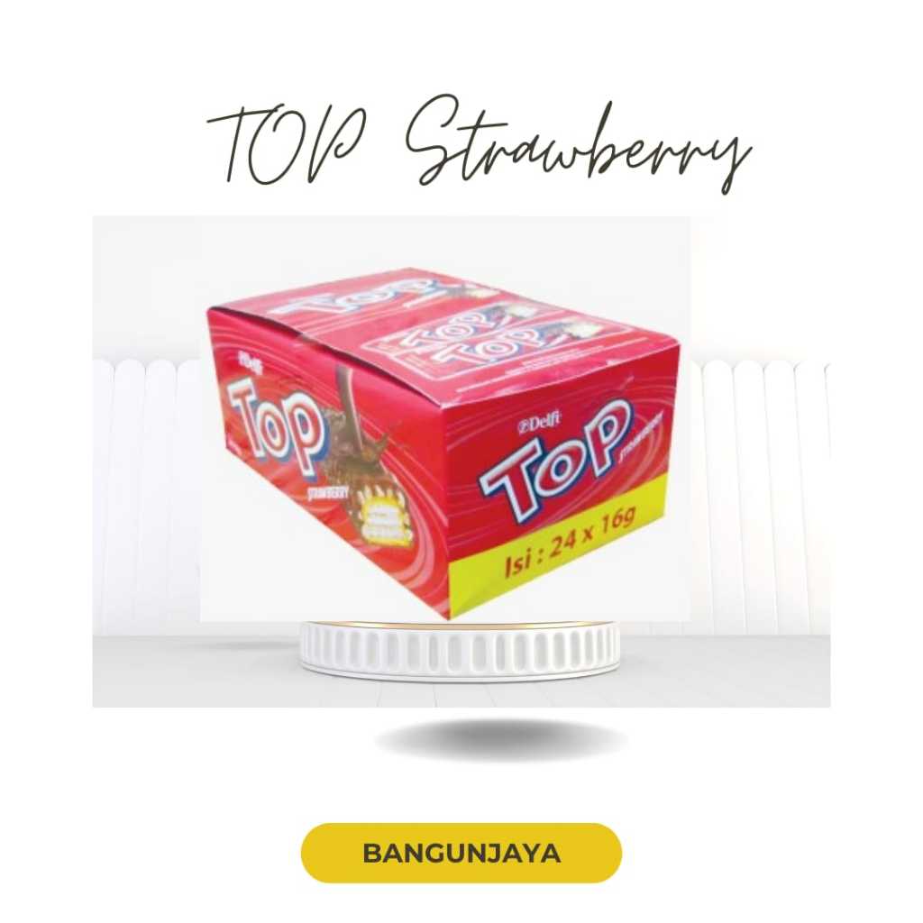 

[PROMOOOO] DELFI CHOCOLATE WAFER TOP STRAWBERRY PCK 13/9g