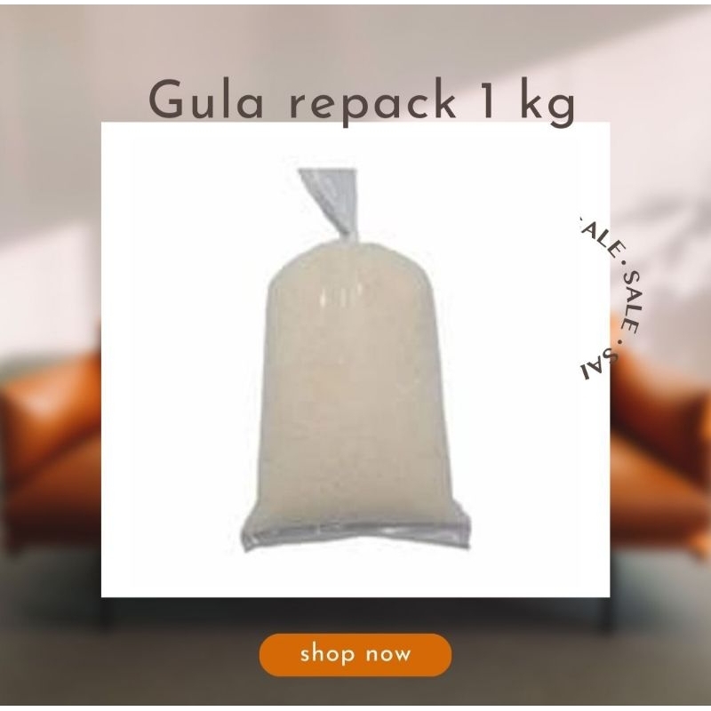 

Gula pasir repack 1 kg