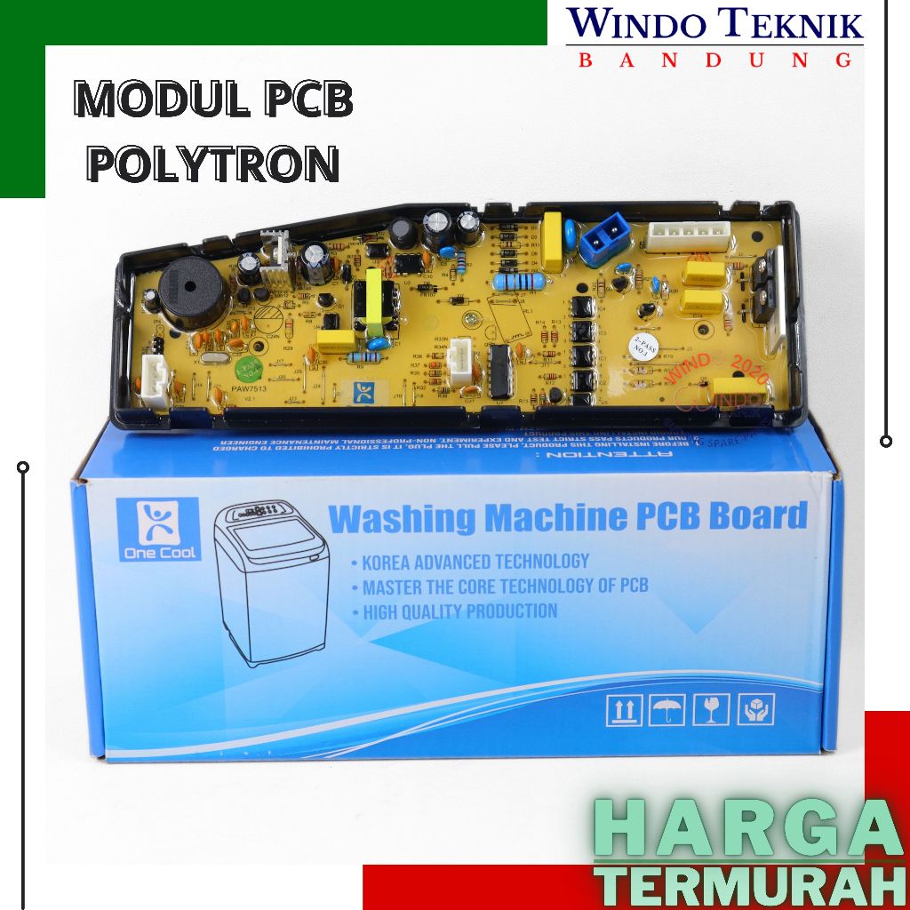 PCB MESIN CUCI POLYTRON | MODUL PCB POLYTRON | PCB MODUL MESIN CUCI POLYTRON PAW 7513 8513 9513 ( Po