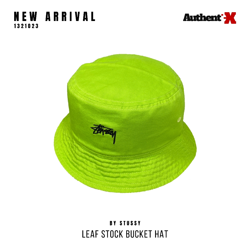 STUSSY STOCK BUCKET HAT - LEAF | ORIGINAL