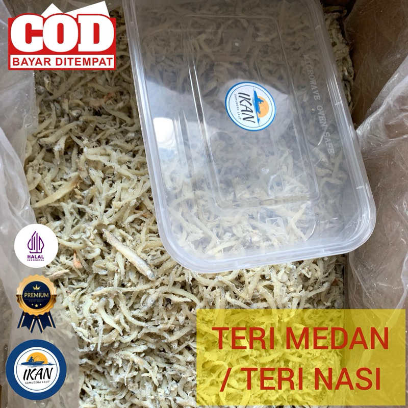 

Ikan Asin Teri Medan Teri Mawar Murah Grosir 100gr