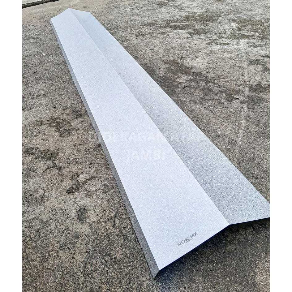 Nok / Prabung MX Lancip/Segitiga Spandek Silver / Hitam Pasir 2.4m Simantap Sakura