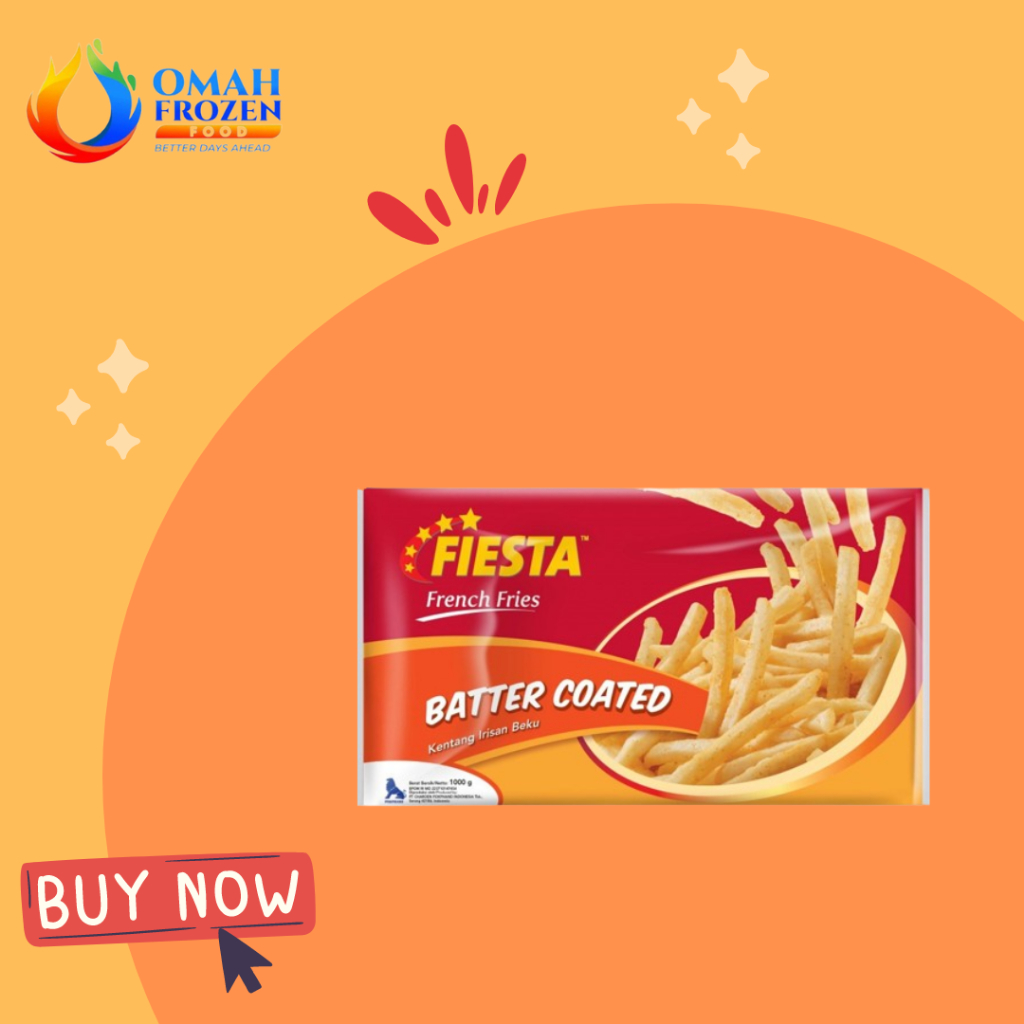 

Fiesta Batter Coated Kentang 1kg