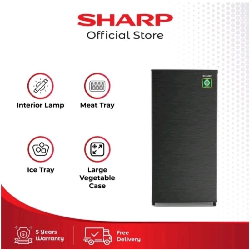 KULKAS SHARP 1 PINTU TINGGI SJ 182