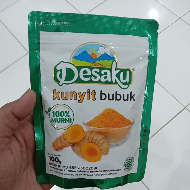

Desaku Kunyit Bubuk 100 g Refil