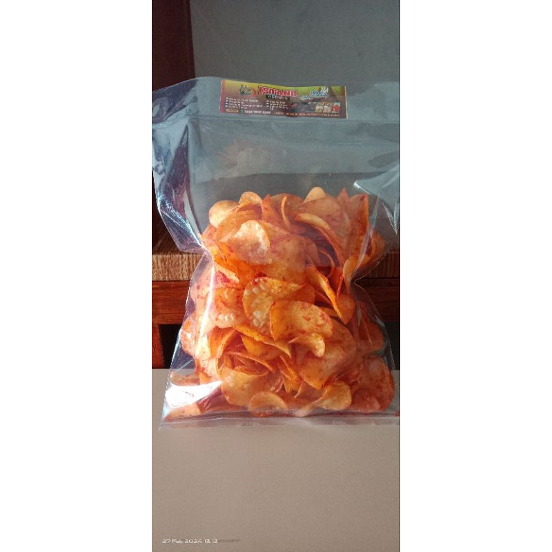 

Keripik Singkong Balado 250 gram
