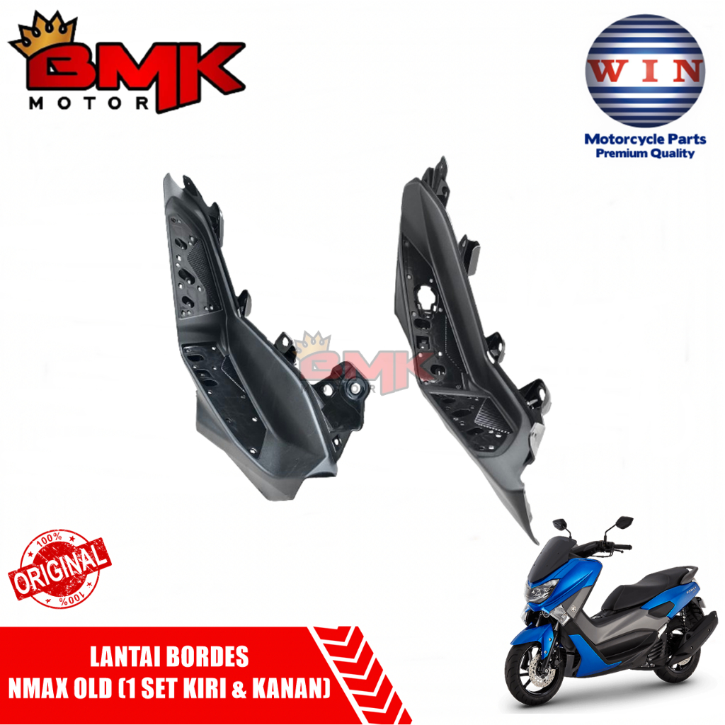 Win Lantai Bordes Dek Kaki Pijakan Kaki Atas Nmax N max Old 2017 2018 2019 Kiri Kanan