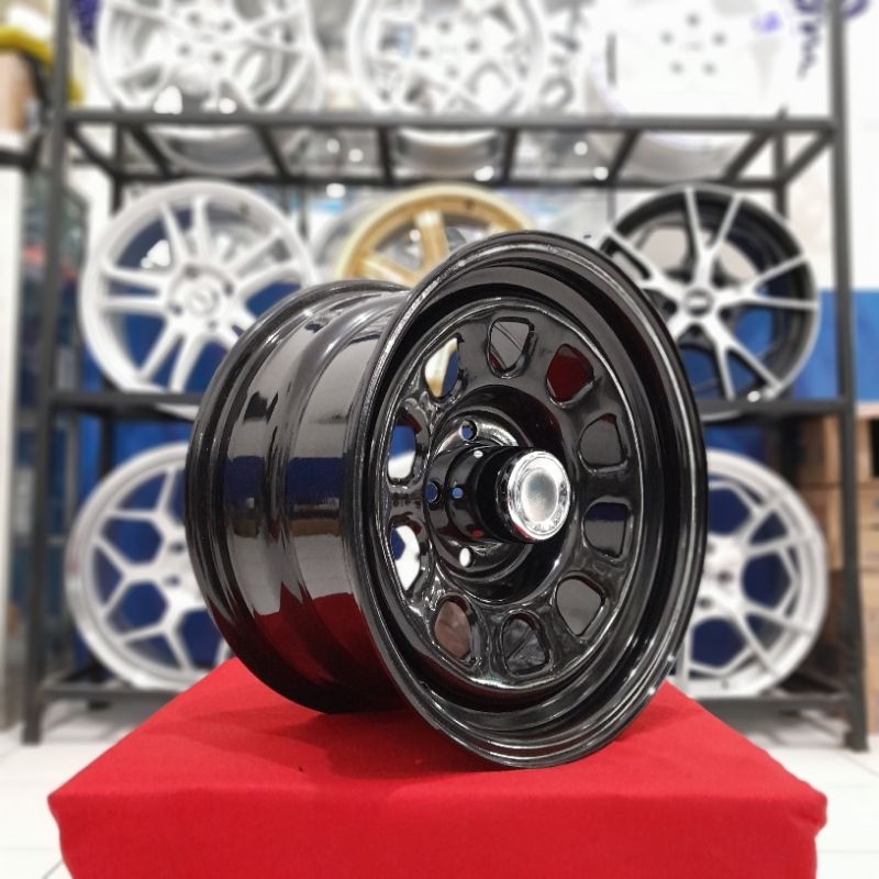 Velg Mobil Kaleng Murah Ring 15 Pcd 5x139 Hsr Mokupo Escudo Feroza Dll