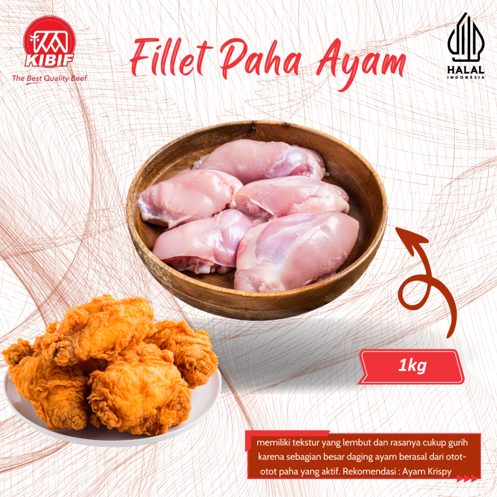 

Fillet Paha Ayam 1kg