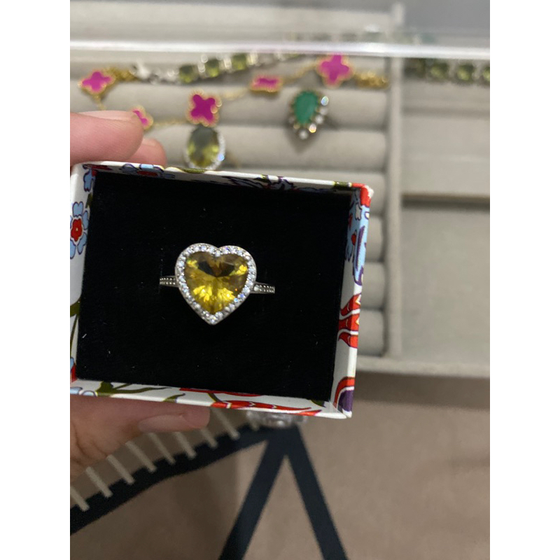 cincin zultanite turki original silver 925 asli zultanite love