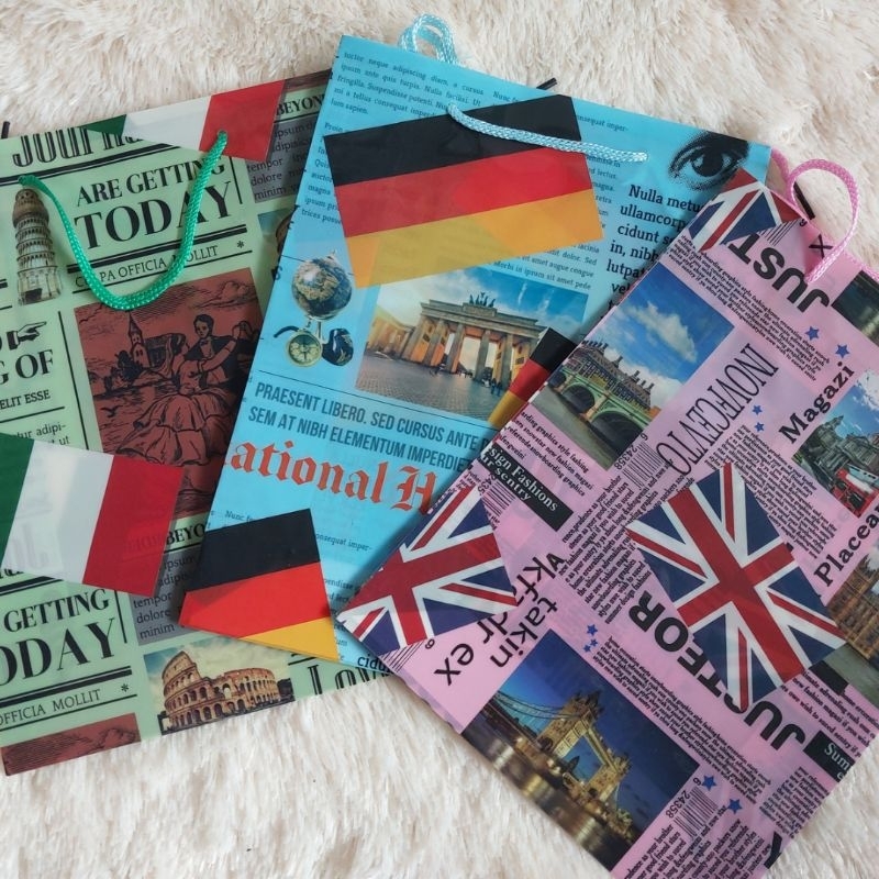 

COD PAPER BAG FANCY FLAG
