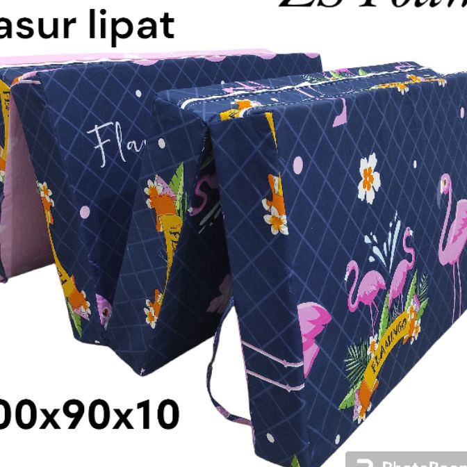 Bonus Kasur Lipat Lantai Busa Kualitas Super Awet Ukuran 2x9x1 single 1 Orang