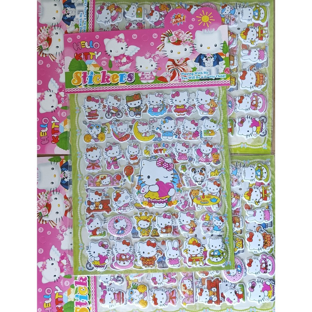 

Stiker Anak 3D Timbul karakter Princess Disney, Paw Patrol & Ultraman - Stiker Anak 3D 10pcs