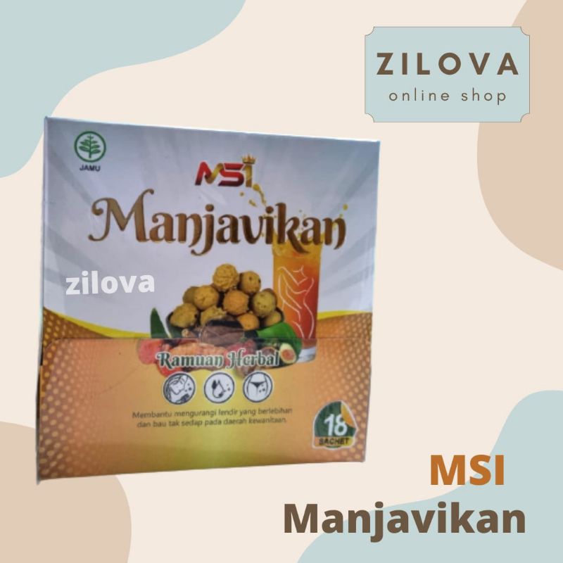 

1BOX/15Sachets Manjavikan msiii ORIGINAL BPOM HALAL @20gr