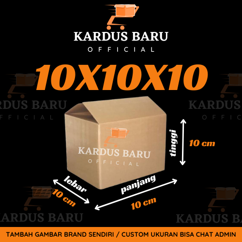 

Kardus 10x10x10 | Kardus Kecil | Packing Aksesoris | Box Corrugated B Flute Tebal dan Kuat | Kardus Packing Online