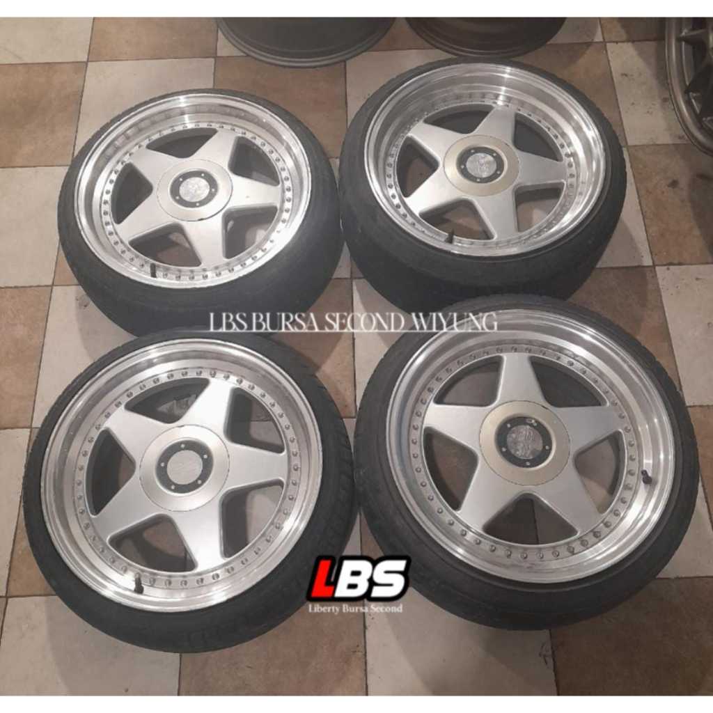 VELG OZ RACING RING 17 LEBAR 7,5/8,5 PCD 4X100 4X114 ET35 + Ban 195 40//205 40 COCOK BRIO AGYA AYLA 