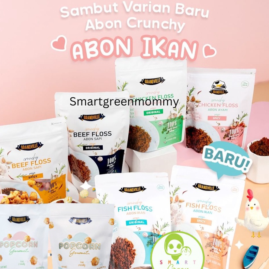

Terlaris Grandville Abon Original abon anak No MSG halal mpasi Grandville Popcorn Gourmet Little Joy Kerupuk Kalsium Locca Teri Locca Shirasu Locca Kremesan