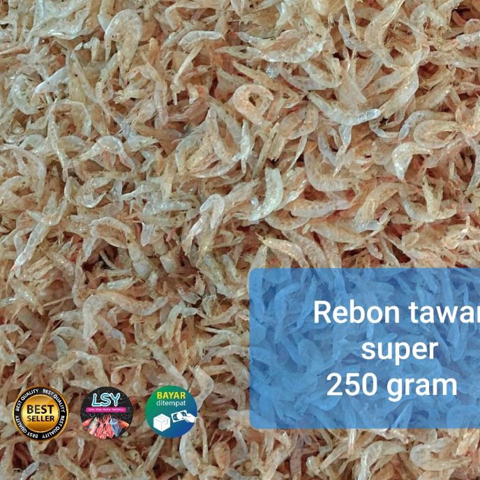 

FG2 udang rebon tawar super asli tawar 25gr