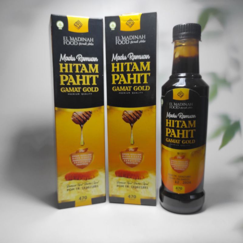 

Madu Hitam Pahit Gamat Gold El Madinah 470gr Solusi Untuk Diabetes