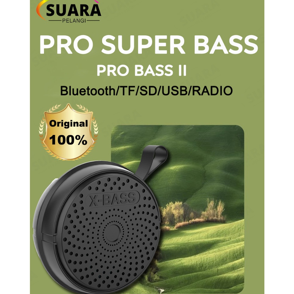 Qpc PRO SUPER BASSSpeaker Bluetooth Mini Super Bass Music Box Full Bass Portabel Wireless Original H