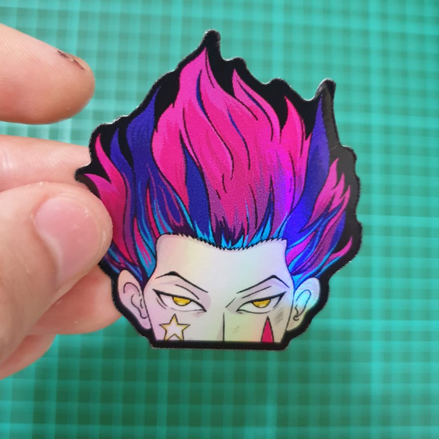 Murah Sticker Hologram Anime  PHS13  Hunter x Hunter  Hisoka