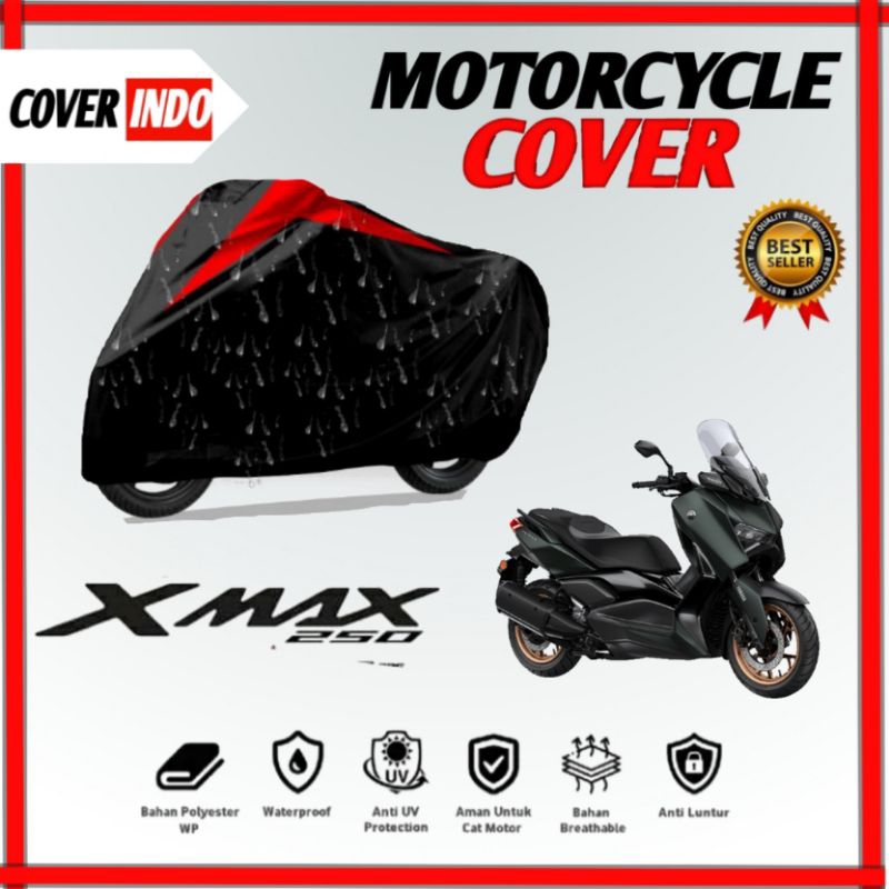 Cover Motor Xmax 250 Sarung Motor Xmax 250 Penutup Motor Xmax 250 Waterproof Anti Air Tahan Panas Ta