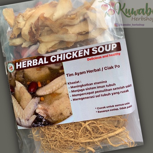 

Limit HCS1 HERBAL CHICKEN SOUPGINSENG CIAKPO TIM AYAM HERBAL 11 MACAM HERBAL MENINGKATKAN STAMINA