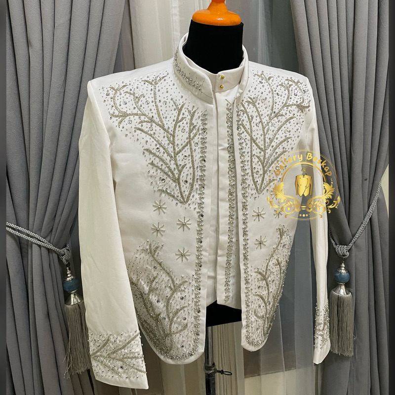 Beskap pengantin akad/ baju akad pria/ beskap pengantin jawa