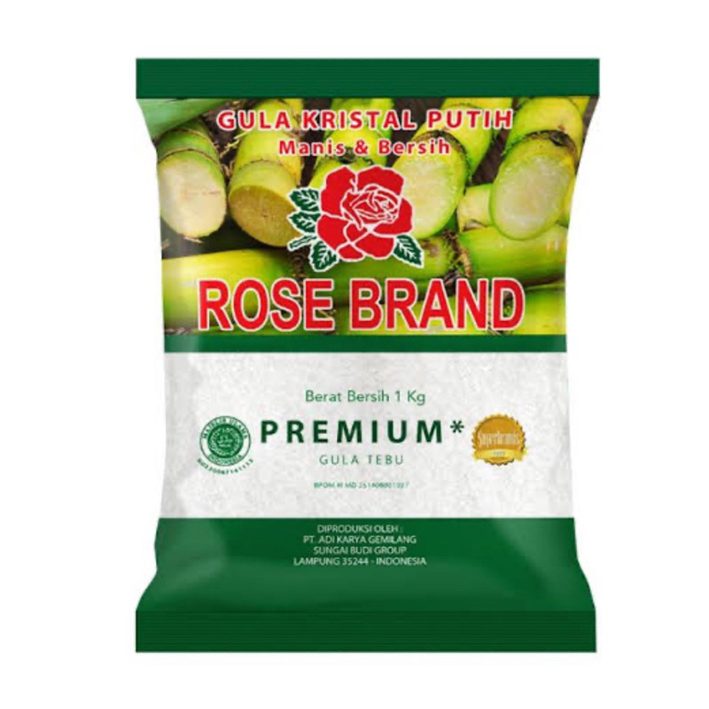 

Gula rose brand putih premium 1 kg
