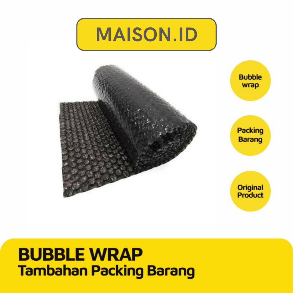 

Bubble Wrap Tebal Extra Pelindung Produk Agar Lebih Aman Tanpa Cacat & Rusak