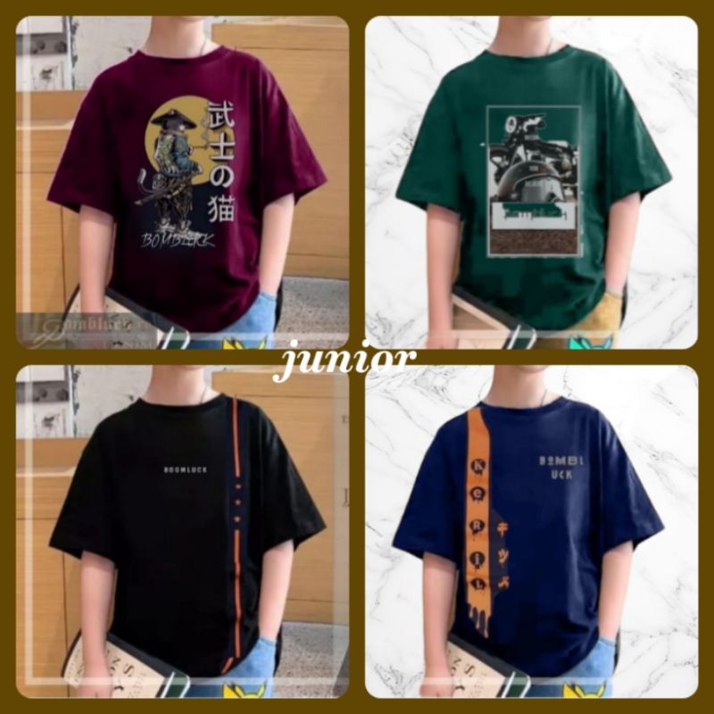 Kaos anak umur 10-15 tahun/kaos anak tanggung