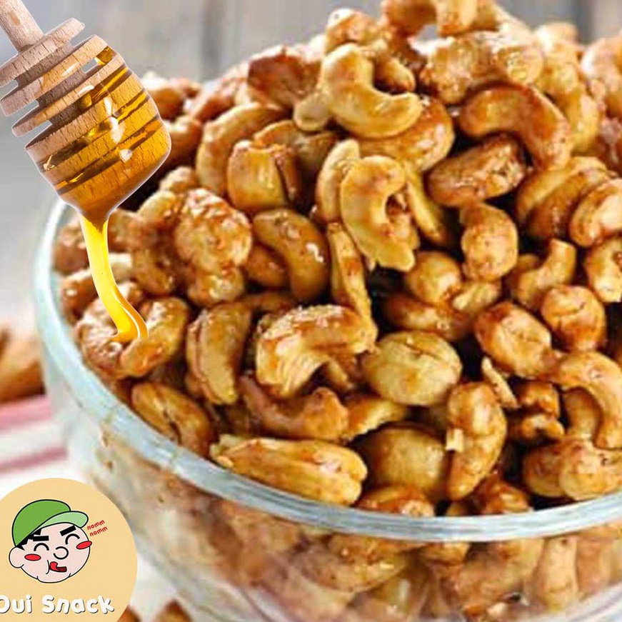 

Mega 5Gr Kacang Mede Madu Mete Madu Asli Oui Snack