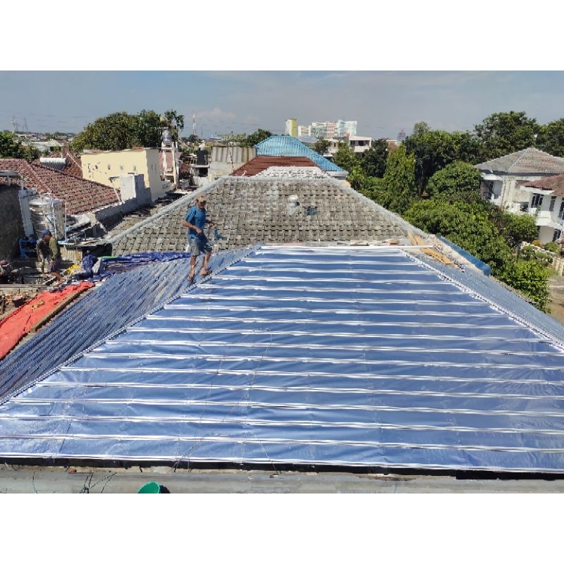 Renovasi Atap Kayu pindah menggunakan Baja ringan