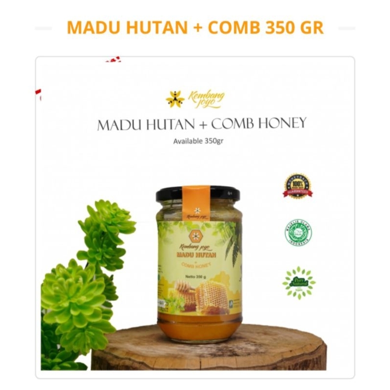 

Madu Hutan + Sarang Kembang Joyo